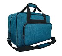 Machine à Coudre en Nylon Sac, Mallette de Transport pour Machine en Nylon avec Bandoulière, Sac à Main De Stockage Portatif de Voyage de Sac de Machine à Coudre de Grande Contenu, Bleu