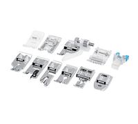 Machine à Coudre Ensemble de Pieds Pied presseur Professionnel à glissière Pieds à Presser Multifonctionnel Ménage Quilting Pièces Accessoires pour l'artisanat à Coudre