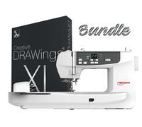 MACHINE À COUDRE ET À BRODER NECCHI LOGICA NCH05AX avec une garantie de 5 ans