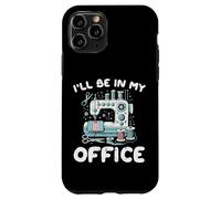Machine à Coudre Ill Be in My Office Funny Tailor Femme Homme Coque pour iPhone 11 Pro