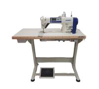 Machine à coudre industrielle Juki DDL 8000APMS-NBK - Entièrement automatique - Coupe-fil automatique - Moteur servomoteur - Panneau de commande dans la tête, en Acier allié, Blanc