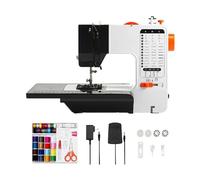 Machine À Coudre Informatisée, Machine À Broder À Deux Vitesses Avec 38 Points Intégrés Et Pédale De Couture, Adaptée Aux Projets De Couture Et Aux Réparations De Petite À Moyenne Taille.