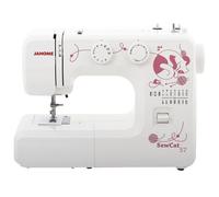 Machine à coudre - JANOME - Sew Cat 57 - Electromécanique - Éclairage LED - Canette verticale