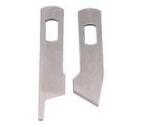 Machine à Coudre Lame inférieure supérieure de Machine à surjeter Lames de Rechange en Acier Durable pour Machines à surjeter et à surjeter domestiques Compatible Bernette