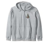 Machine à coudre logo sapin de Noël drôle Crafty Mom Sew Gran Sweat à Capuche
