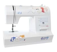 Machine à coudre - Lucznik - Laura 555 - Couleur blanche - Modèle compact - Facile à utiliser