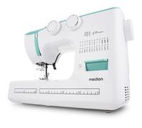 Machine à Coudre - MEDION - SM 60 - 62W - 24 Points + Points Doubles - 700 tr/min - LED - Turquoise