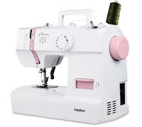 MEDION Machine à coudre MD11179 – 12 points, 71W, 700 tr/min, LED – Rose