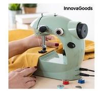Machine à Coudre Mini InnovaGoods 6 V 800 mA Verte Verte G