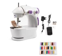 Machine à coudre Mini machine à coudre portable pour les adultes débutants, vitesse de travail manuel électrique crafting patchwork machines à coudre électriques surjeteuses