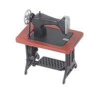 Machine à coudre miniature, machine à coudre miniature rétro - Statue de machine à coudre rétro - Imitation maison petits meubles nouveauté décoration de table pour salon C