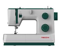 Machine à coudre Necchi Q421A avec base extensible et pied surjet, garantie 5 ans