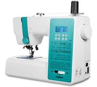 Machine à coudre numérique - MD11881 - 38W - 270 points - 700 tr/min - LED - Turquoise