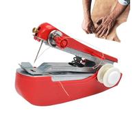 Machine à coudre portable - Mini machine à coudre manuelle, design compact, point rapide, facile à utiliser, adapté à la retouche | Idéal pour les urgences de, vêtements usés, rideaux, travail