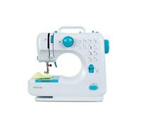 Machine à coudre portable mini P110 avec tiroir d'accessoires, lampe et pédale, 12 types de points différents, dimensions 26x25x11,5 cm Avec la machine à coudre P110, vous pouvez apporter vos propres 