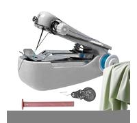 Machine à coudre portative - Mini appareil électrique, compact et résistant à la chaleur | Outil à main Portable 12x2.5x7cm, Kit de réparation de vêtements de bricolage, accessoire artisanal adapté au