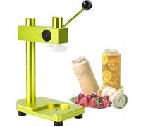 Machine à coudre pour bocaux, outil de scellage manuel à presse, compatible avec un calibre de 51 mm, scelle des récipients de 250 à 700 ml, idéal pour le thé au lait, le café, etc