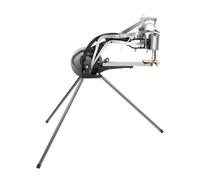 Machine à coudre pour cuir de cordonnier 6 roulements Machine à coudre à la main Épaisseur de couture 3-5 mm pour coudre du cuir, du caoutchouc, de la toile, Noir
