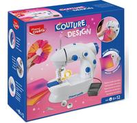 Maped Machine à coudre Couture Design - Blanc - Âge 8+ - Kit complet pour débutants