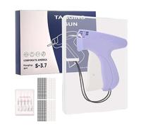 Machine à coudre sans fil, pistolet à point sans aiguille, kit complet avec 5 aiguilles et 1000 attaches(K)