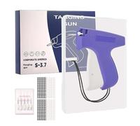 Machine à coudre sans fil, pistolet à point sans aiguille, kit complet avec 5 aiguilles et 1000 attaches(A)