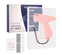 Machine à coudre sans fil, pistolet à point sans aiguille, kit complet avec 5 aiguilles et 1000 attaches(D)