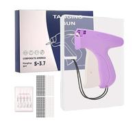 Machine à coudre sans fil, pistolet à point sans aiguille, kit complet avec 5 aiguilles et 1000 attaches(J)