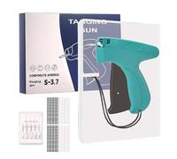 Machine à coudre sans fil, pistolet à point sans aiguille, kit complet avec 5 aiguilles et 1000 attaches(F)