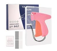 Machine à coudre sans fil, pistolet à point sans aiguille, kit complet avec 5 aiguilles et 1000 attaches(E)