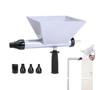 Machine À Coulis - Arrêt De Fuite À Haute Pression, Outil De Pointage D'entonnoir En Métal, Buse Filetée Amovible, Applicateur Portatif Permettant | Pistolet À Ciment Électrique Pour Brique