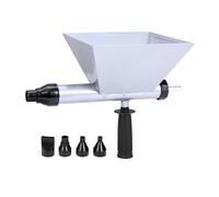 Machine à coulis,Machine à coulis de ciment - Machine à coulis de mortier électrique - Calfeutrage de pointage portable avec 4 buses, conception en entonnoir, outil de calfeutrage électrique réutilisa