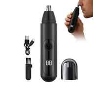 Machine à couper le visage - Batterie rechargeable USB, design étanche et sec, coupe sans douleur | Nettoyage et entretien faciles, solution hygiénique portable pour salle de bain, salle de sport