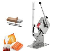 Machine à couper les saucisses manuelle en forme de U avec 4000 clips, outil de nouage de saucisses portable, base épaisse pour supermarché, magasin d'alimentation