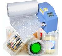 Machine à coussin d'air gonflable, machine à bulles avec vitesse et volume d'air réglables, vitesse d'étanchéité jusqu'à 16 m/min