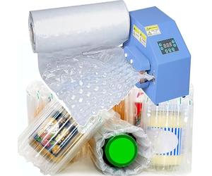 Machine à coussin d'air gonflable, machine à bulles avec vitesse et volume d'air réglables, vitesse d'étanchéité jusqu'à 16 m/min