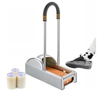 Machine à couvre-chaussures, distributeur portable avec accoudoir pour une utilisation facile, idéal pour la maison, l'usine et le laboratoire, comprend des couvre-chaussures jetables