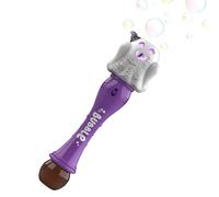 Machine à Créer Boulon De Savon Avec Baguette - Fabricant Automatique Bulles avec Lumières pour Halloween,Jouets D'été Cadeau Anniversaire Pâques En Plein Air Garçons Filles