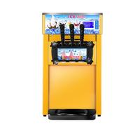 Machine à crème glacée commerciale douce avec nettoyage automatique, dureté réglable, capacité de 18 l/h pour restaurants et cafés