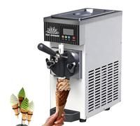 Machine à crème glacée de comptoir avec fonction de nettoyage et de pré-refroidissement en un clic, idéale pour les magasins de desserts