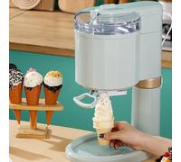 Machine à crème glacée domestique, capacité de 1 L pour service doux, parfaite pour la maison, le bar et le café - Créez facilement de délicieux desserts