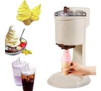 Machine à crème glacée douce pour la maison, bricolage, cuisine, mini fruits doux, saine, simple opération par simple pression