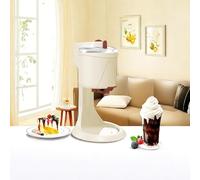 Machine à crème glacée électrique avec tasse à mesurer et spatule pour la maison et le restaurant