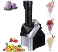 Machine à crème glacée, machine à desserts maison, opération à une touche, passe au lave-vaisselle, capable de produire de la glace pilée, du sorbet, de la glace et du yaourt glacé, idéale pour