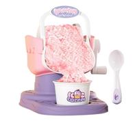 Machine à Crème Glacée pour Enfant, Jouet Sorbetière Enfant, Machine à Sorbet Yoghourt Glacé avec Cuillère et tasse à glace, Jouet Marchand de Glace Enfant Jouet de Cuisine