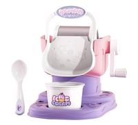 Machine à crème glacée pour enfant - Machine à crème glacée sans effort - Manuel créatif - Résultats rapides - Fabricant de traitement surgelé simple pour crème glacée