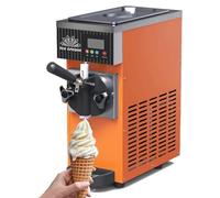 Machine à crème glacée Soft Serve, machine à crème glacée avec nettoyage en un clic, idéale pour un usage domestique et professionnel