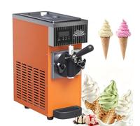 Machine à crème glacée Soft Serve, modèle de comptoir commercial avec panneau LCD pour restaurants et magasins de desserts, facile à utiliser et à nettoyer, parfaite pour toute entreprise de dessert