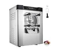 Machine à crème glacée, yaourtière dure de Table 20 L/H 1400W automatique appareil ménager Gelato paillasse Commercial Fonctionnement Stable