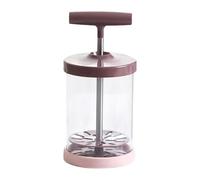 Machine À Crème Manuelle - Distributeur Fouetté À Main De 500 Ml, Outil De Cuisson En Acier Inoxydable, Poignée Ergonomique | Cuisine Bricolage Fouet Culinaire Maison Chef Professionnel Pâtisserie Déc