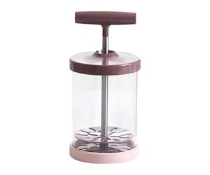 Machine À Crème Manuelle - Distributeur Fouetté À Main De 500 Ml, Outil De Cuisson En Acier Inoxydable, Poignée Ergonomique | Cuisine Bricolage Fouet Culinaire Maison Chef Professionnel Pâtisserie Déc